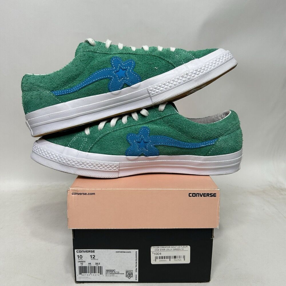 Converse One Star OX x Golf Le Fleur “Jolly Green” 2024 - Picture 3 of 8
